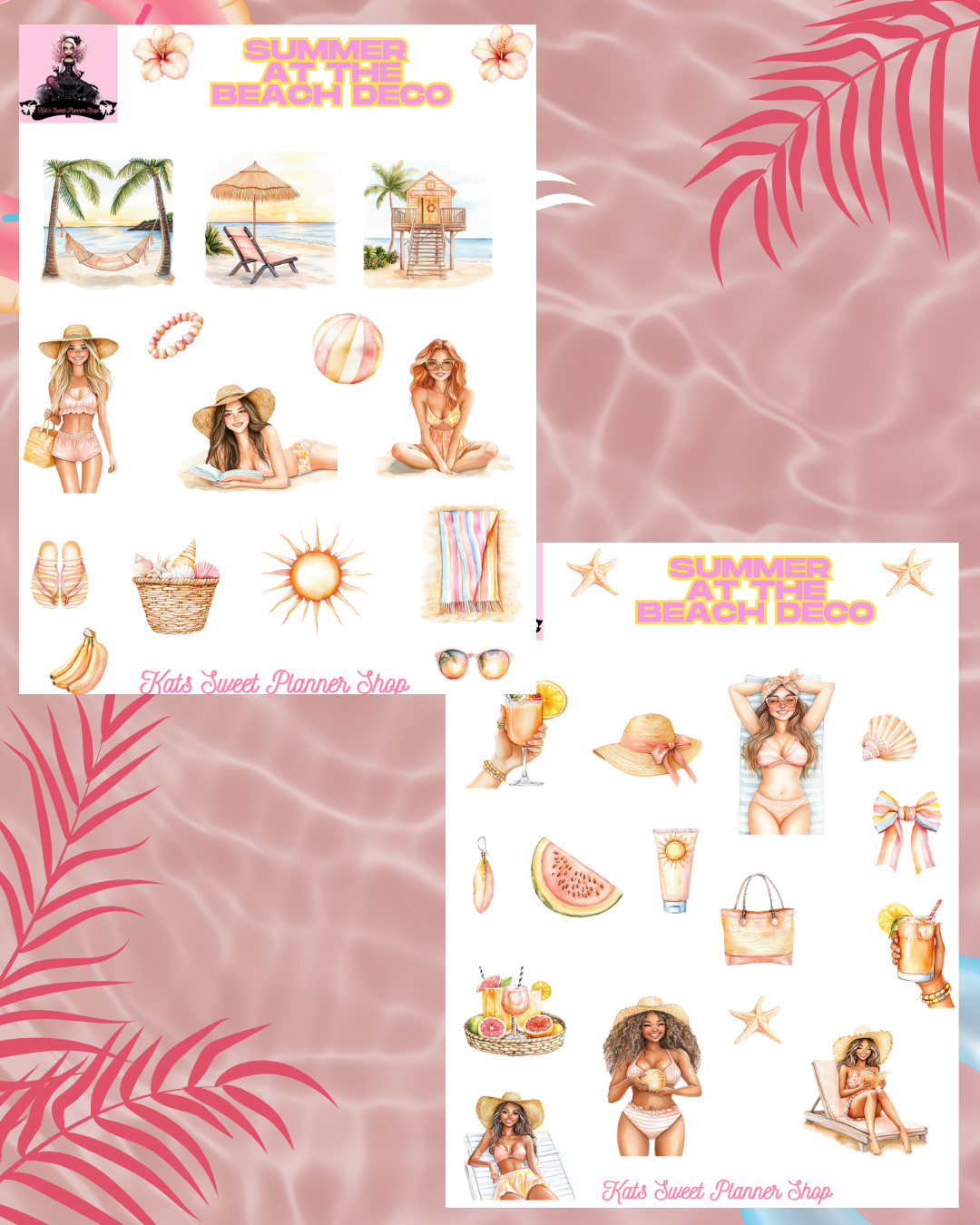 Summer On The Beach Deco Kit