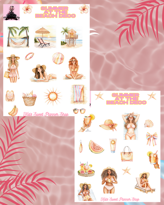 Summer On The Beach Deco Kit