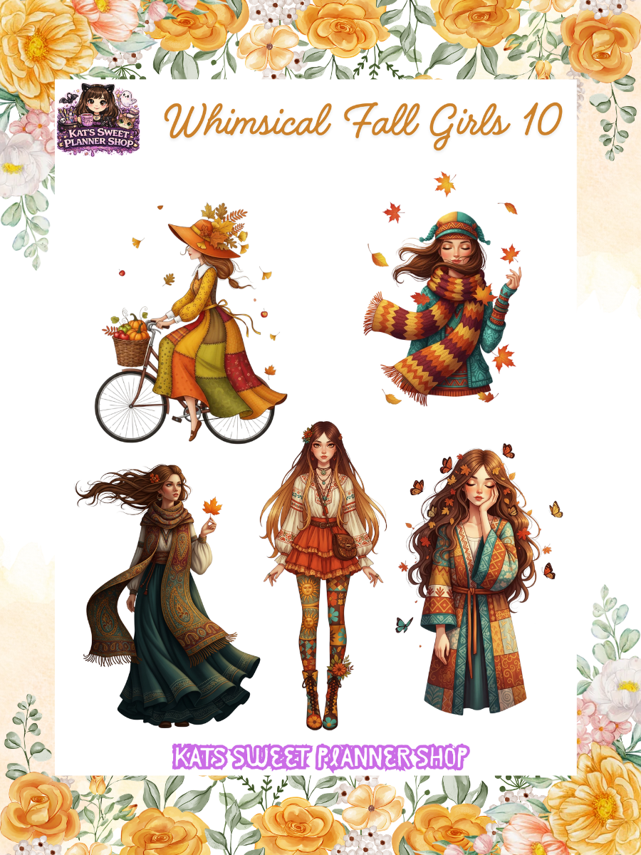 Whimsical Fall Girls