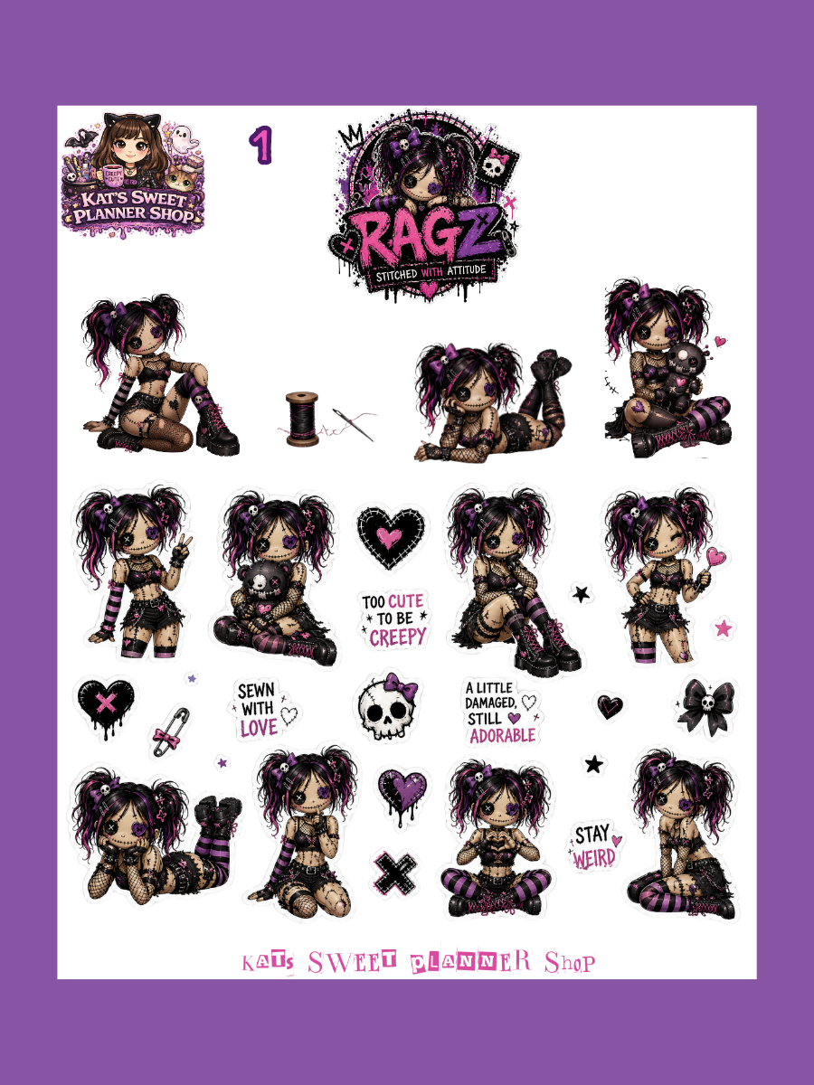 Ragz Sticker Collection