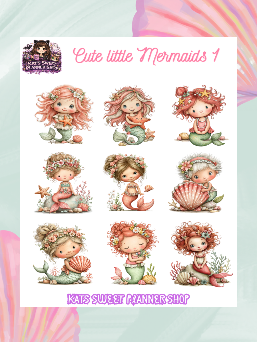 Cute Little Mermaids