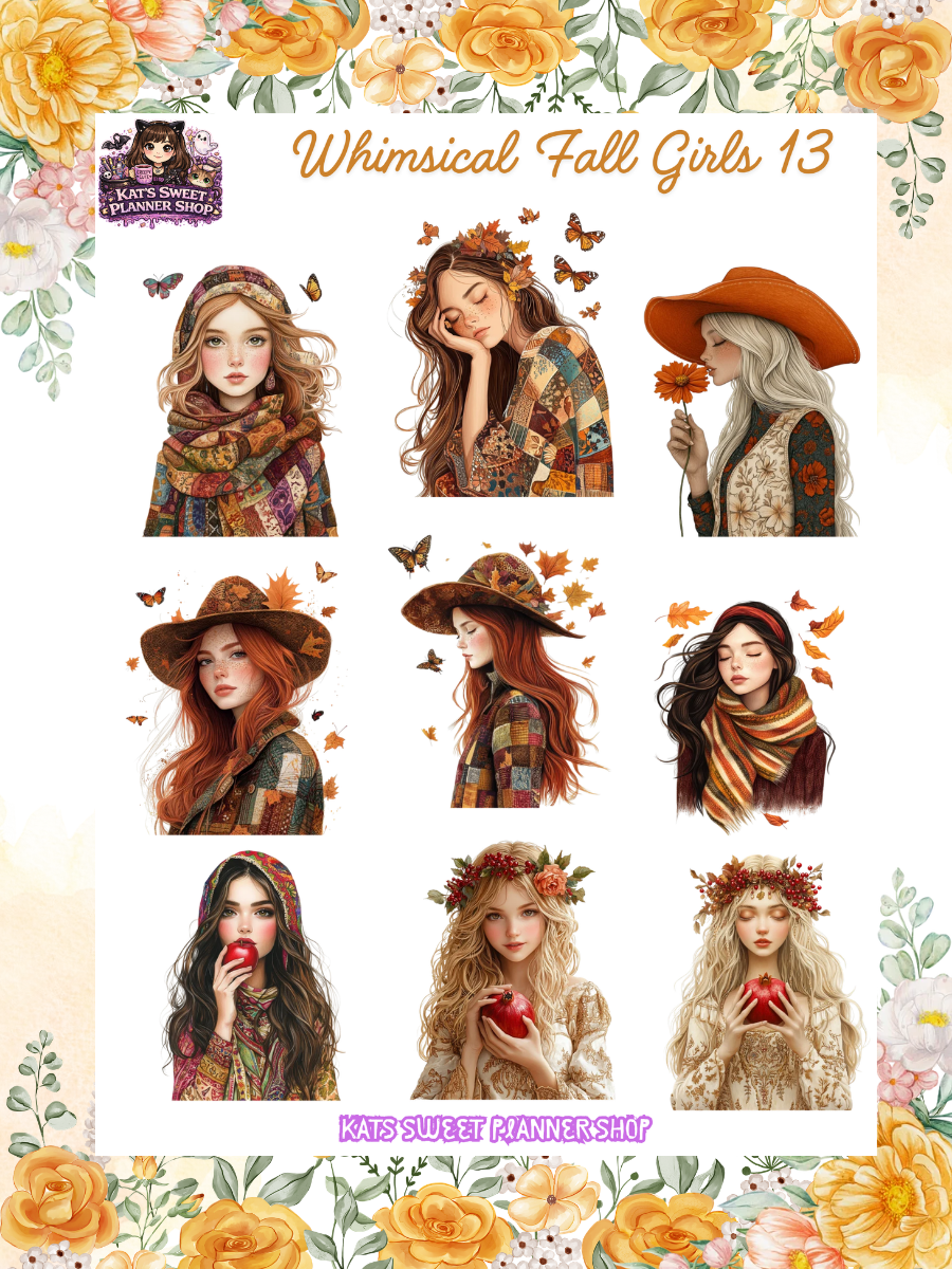 Whimsical Fall Girls