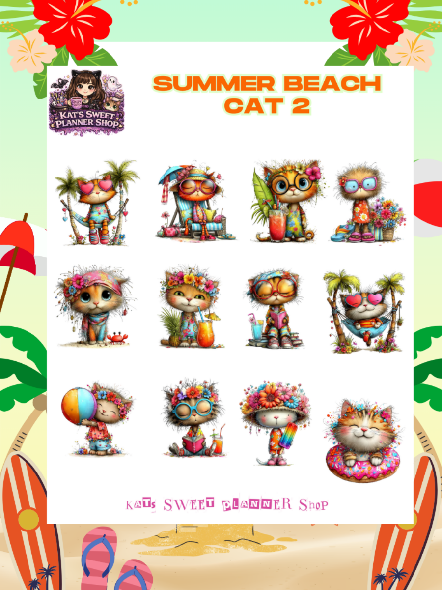 Summer Beach Cat