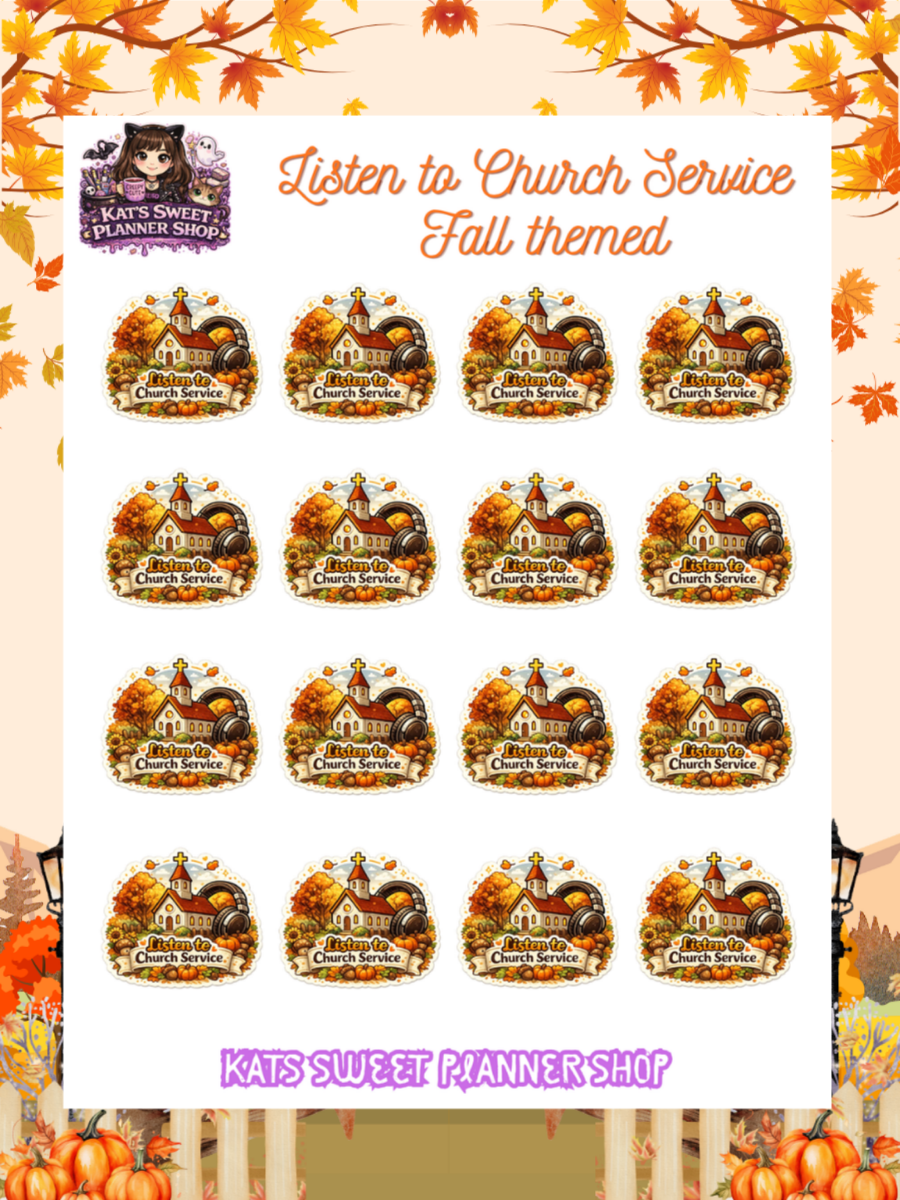 Watch & Listen to Church Service: Fall themed