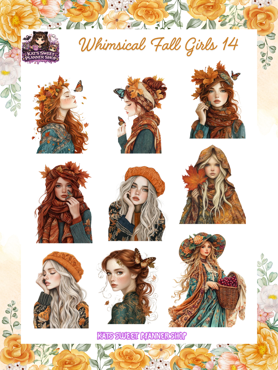 Whimsical Fall Girls