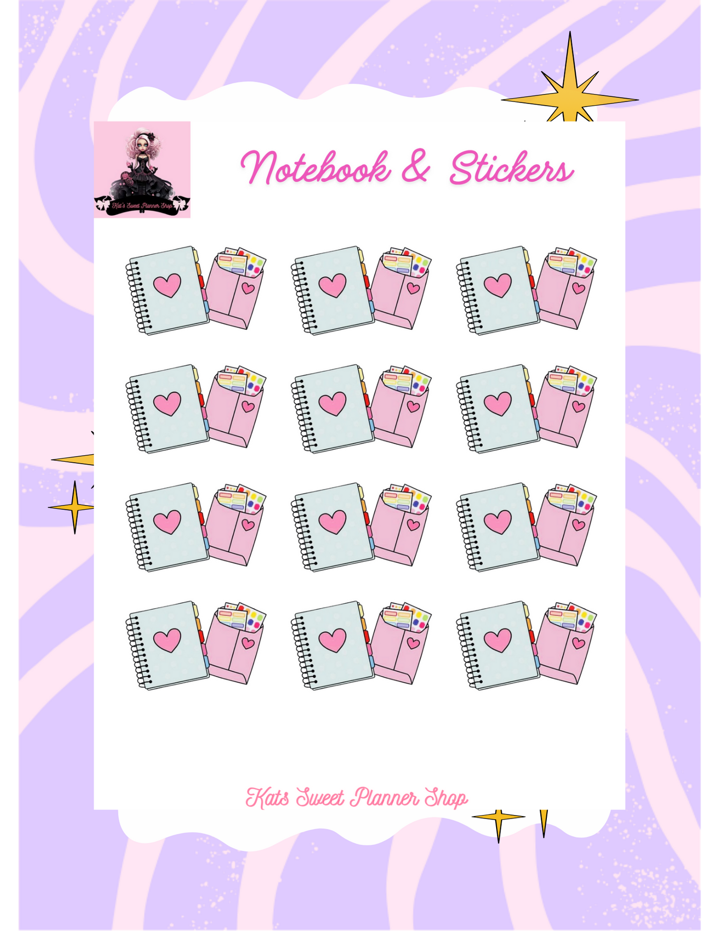 Notebook & Stickers