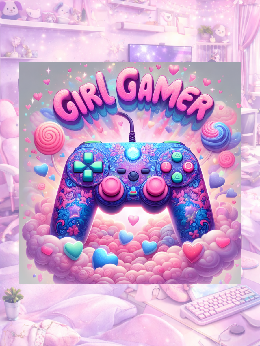 Gamer Girl Die Cuts