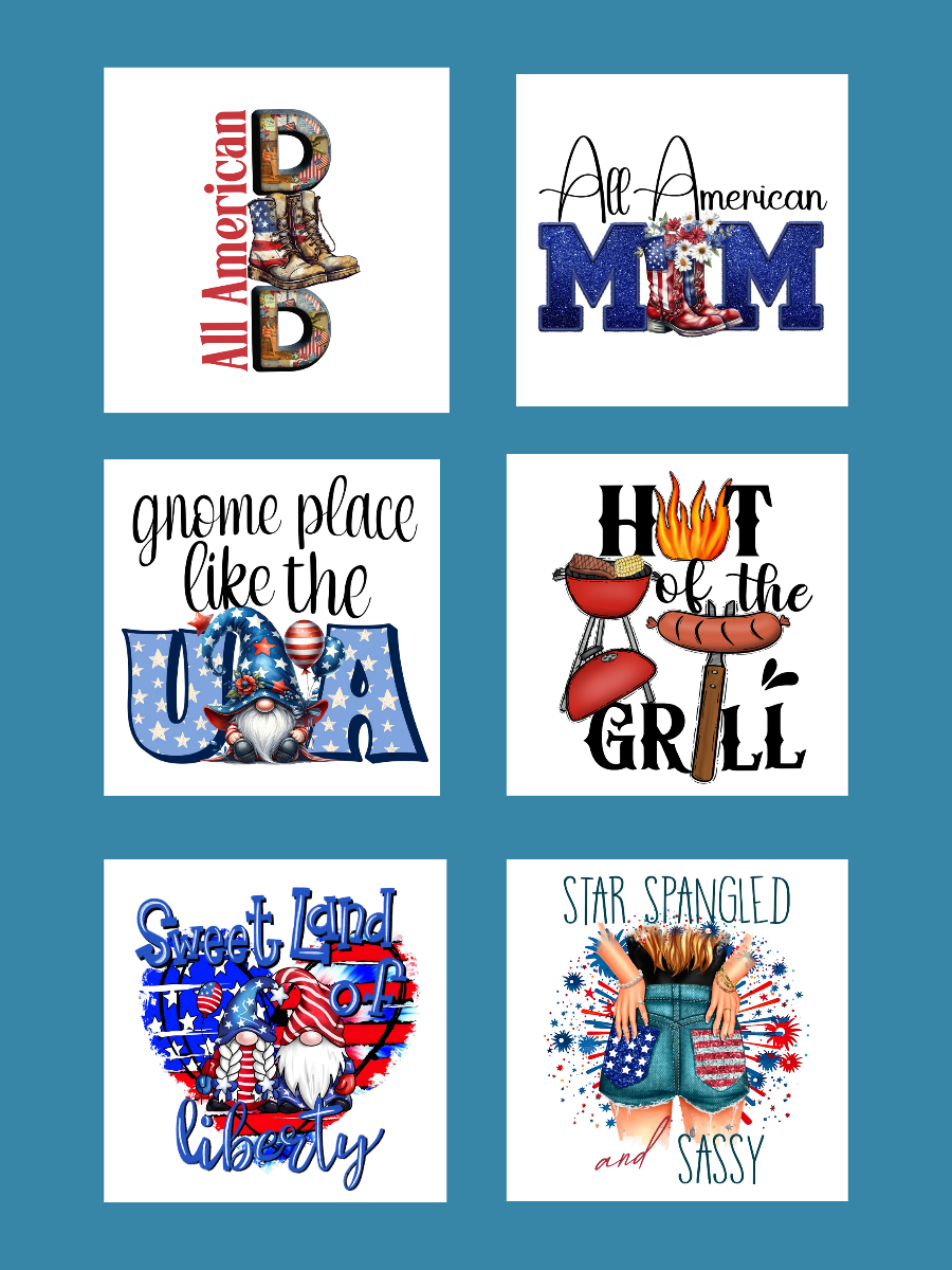 USA/Patriotic Die Cuts