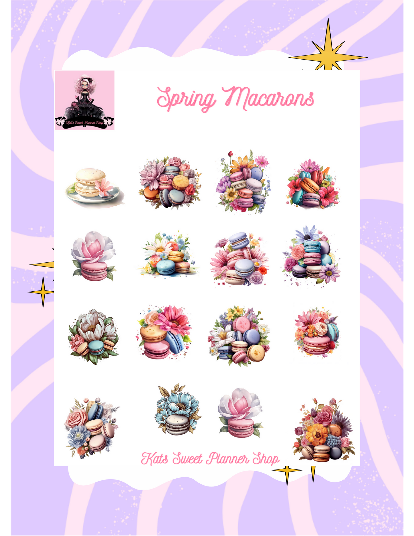 Spring Macarons
