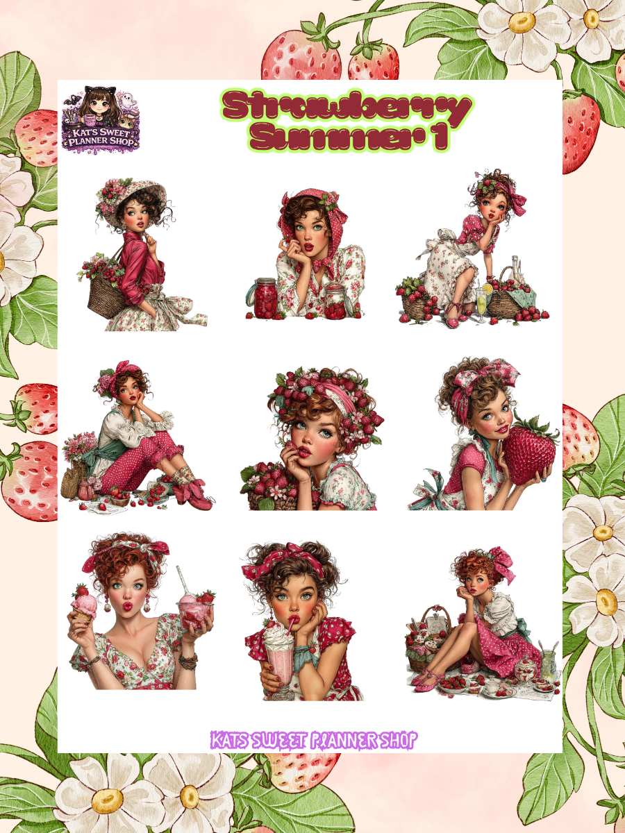 Strawberry Summer Deco